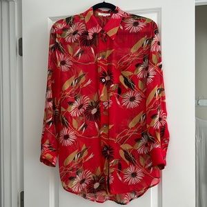 Equipment Floral Shirt